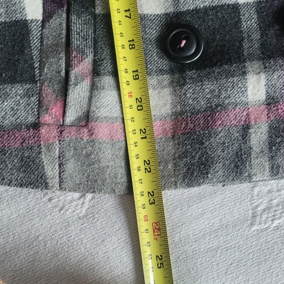 Ecu CAbi plaid pea coat - Picture 8 of 10